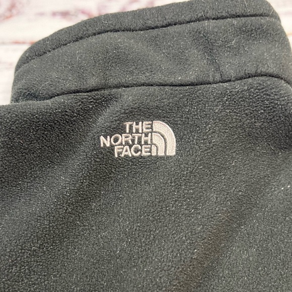 Girls The North Face size large black fleece jacket - Picture 4 of 10